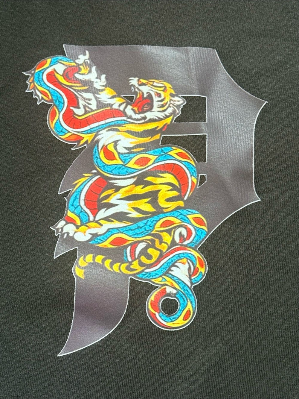 Primitive Apparel Dragon Tee Black Shirt Men’s Size Large New FAST SHIPPING